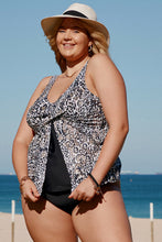 Load image into Gallery viewer, Plus Size Animal Print Tankini Set
