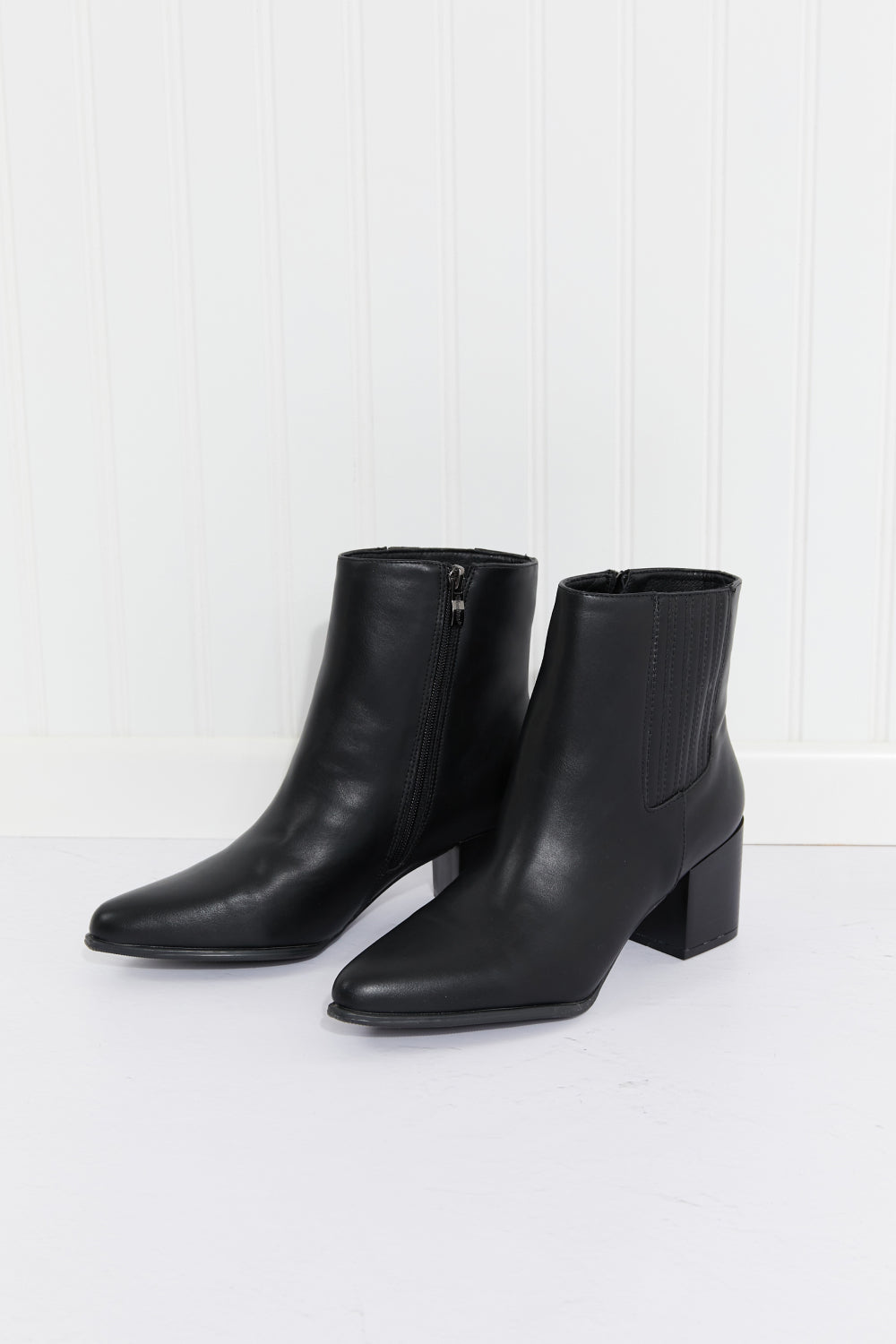 Weeboo Easy Street Block Heel Booties