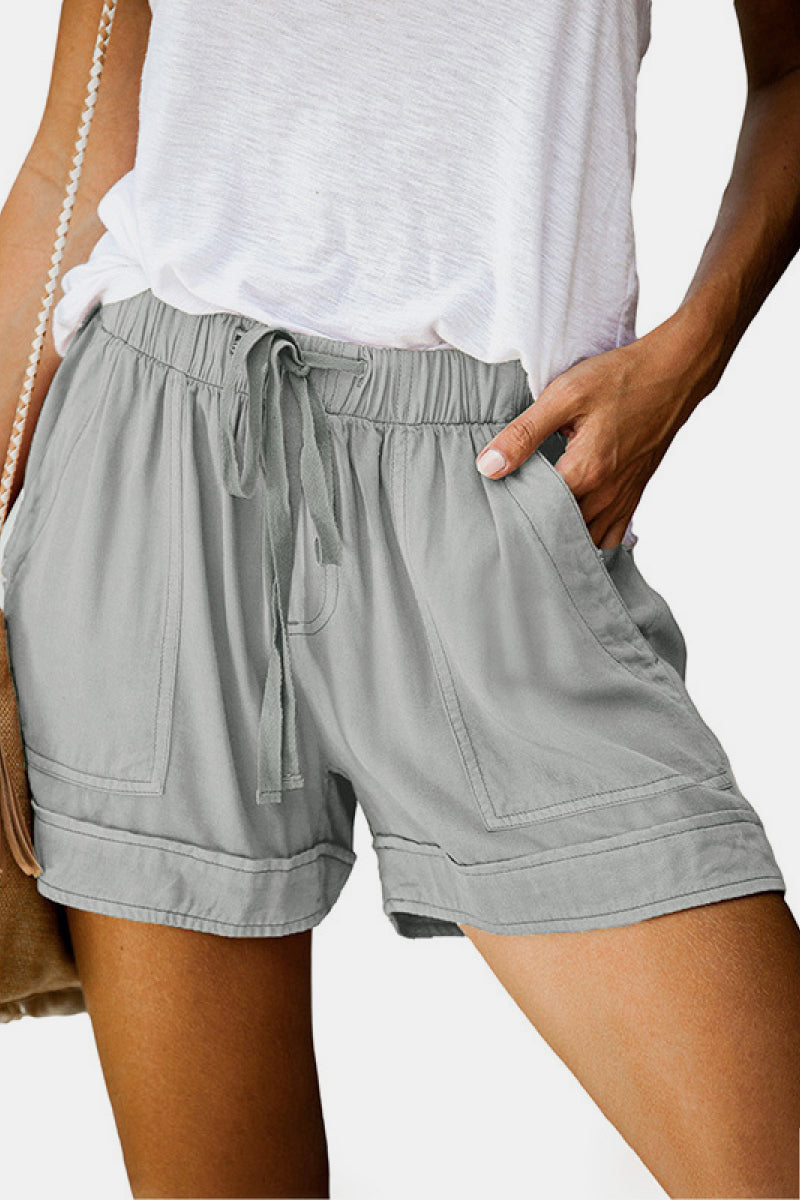 Ruched Pocket Shorts