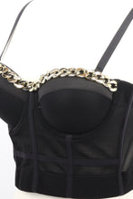 Load image into Gallery viewer, Demi Chain Trim Bustier
