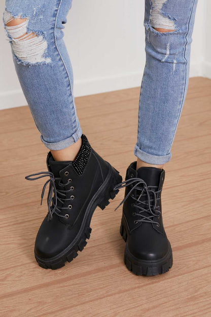 Cape Robbin On The Go Lace-Up Boots