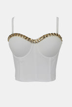 Load image into Gallery viewer, Chain Trim Bustier
