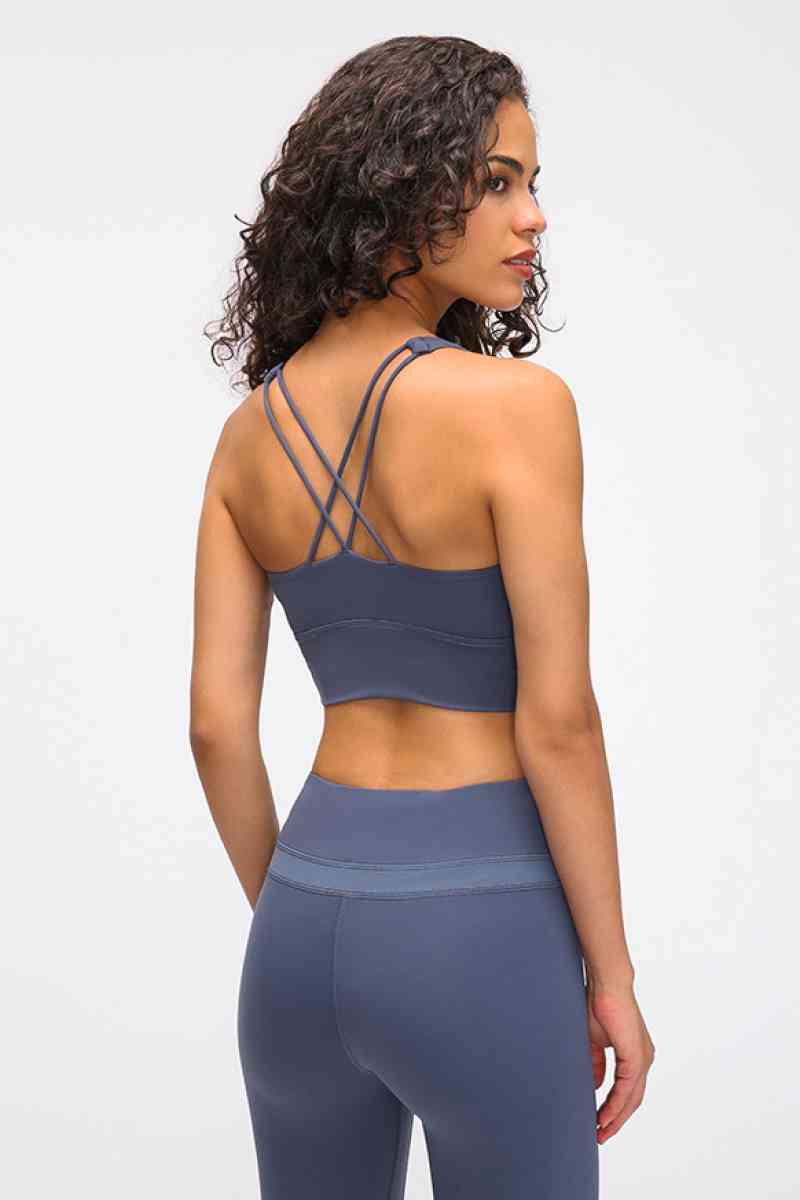 Double Back Crisscross Sports Bra