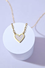 Load image into Gallery viewer, NEVER FORGET Heart Pendant Necklace
