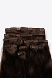 20" 140g  #4 Clip-in Hair Extensions Human Hair