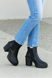 Forever Link Moving Forward Lug Sole Chelsea Booties