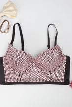 Load image into Gallery viewer, Sweetheart Neck Rhinestone Bustier
