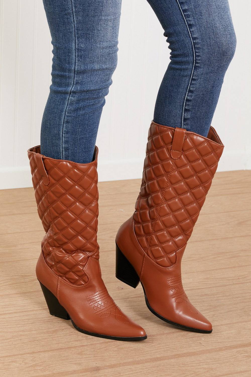 Cape Robbin Live It Up Quilted Boots