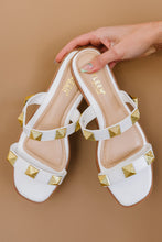 Load image into Gallery viewer, KAYLEEN Enchanted to Meet You Studded Slide Sandals
