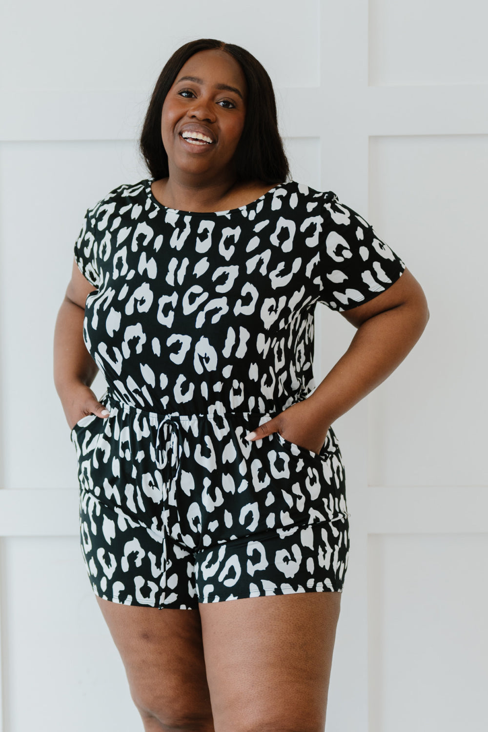 Sew In Love Like an Animal Full Size Run Printed Romper