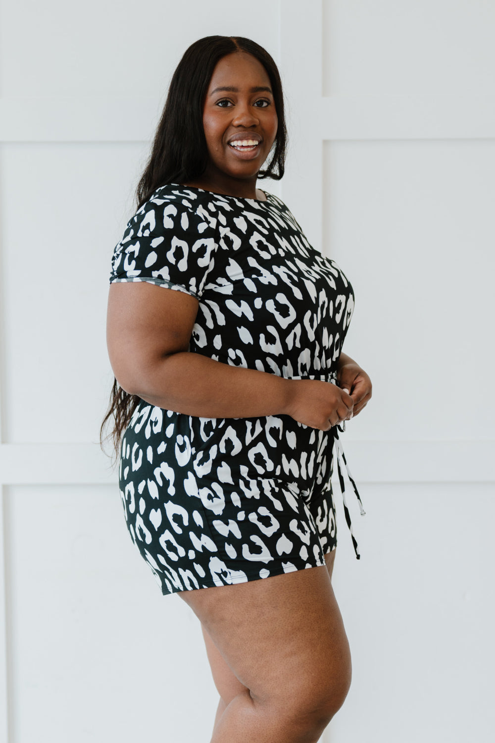 Sew In Love Like an Animal Full Size Run Printed Romper