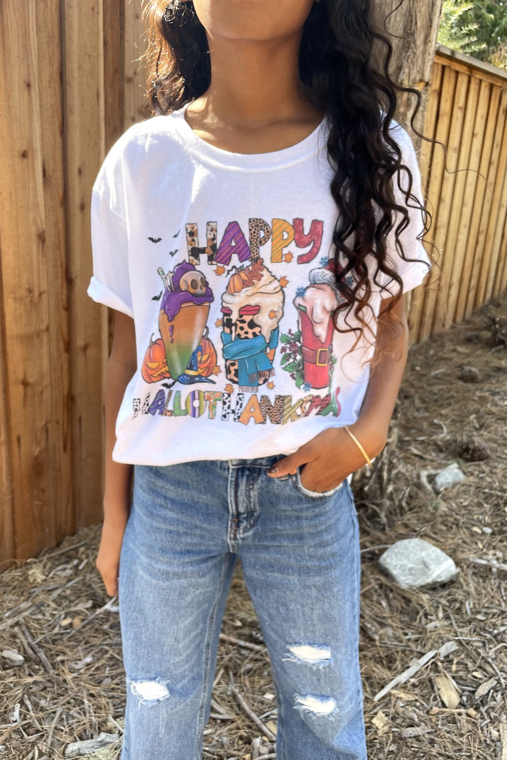 TEES2URDOOR Full Size Mommy and Me Graphic Tee Shirt