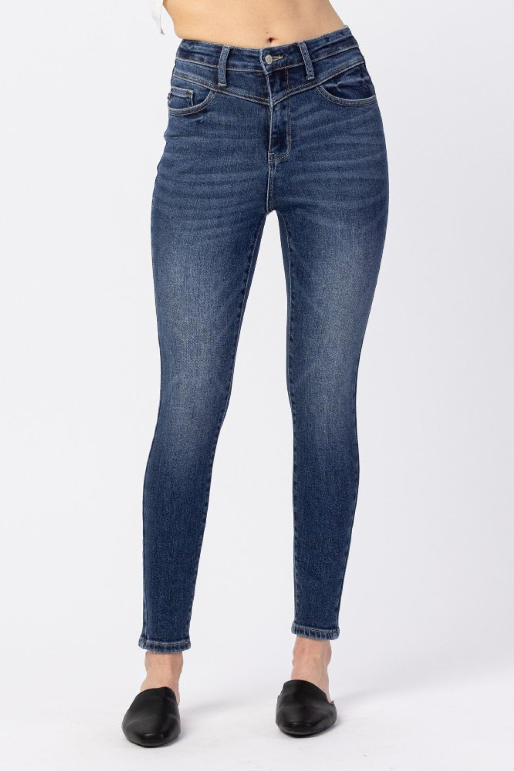 Judy Blue Full Size High-Rise Ankle-Length Jeans