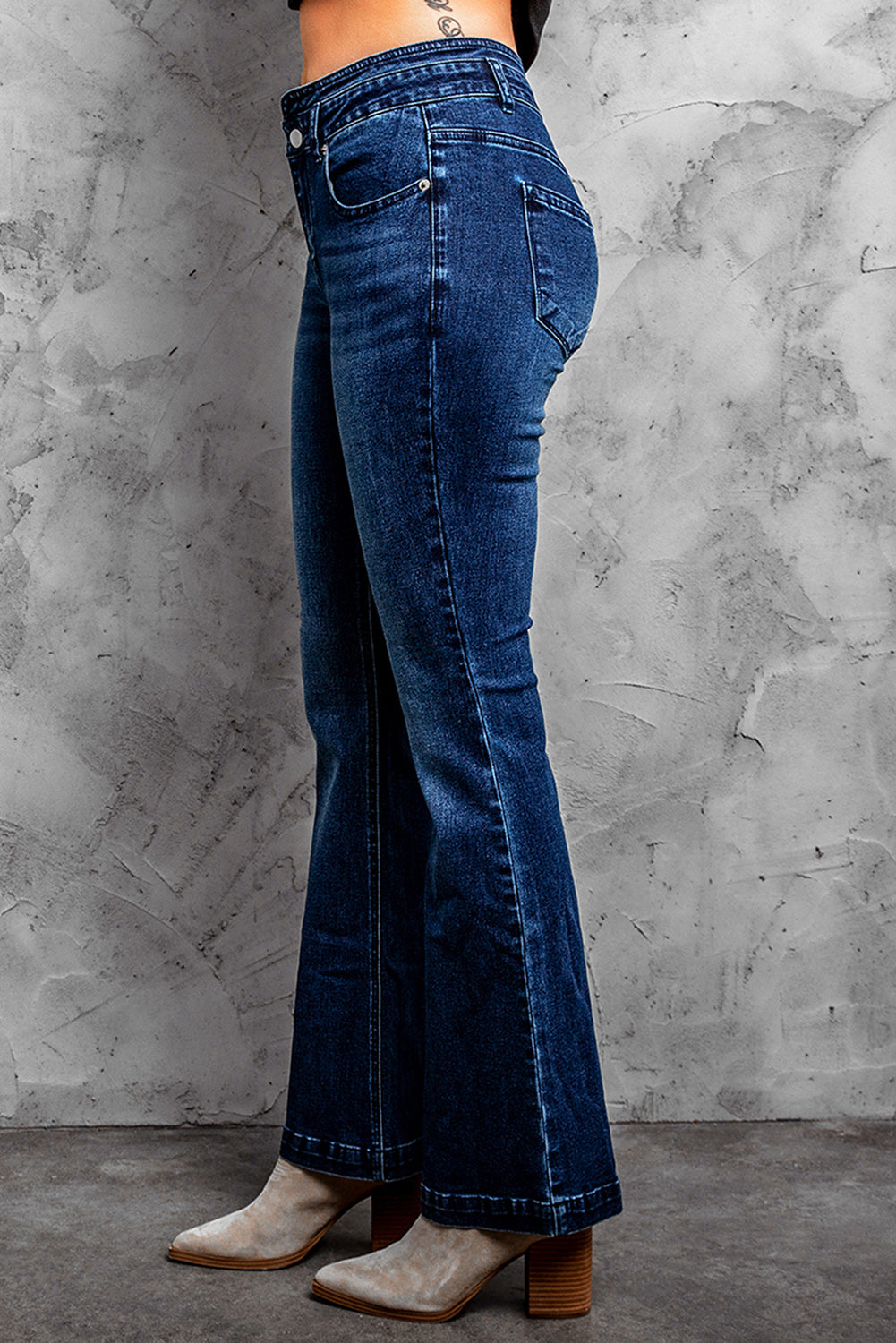 High Rise Flared Jeans