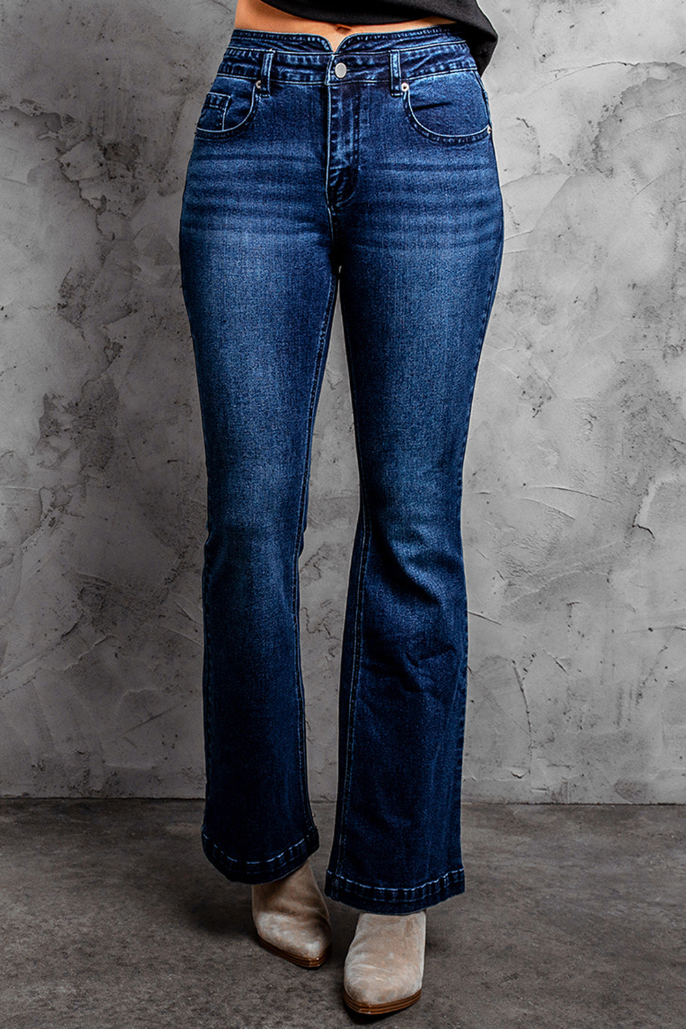 High Rise Flared Jeans