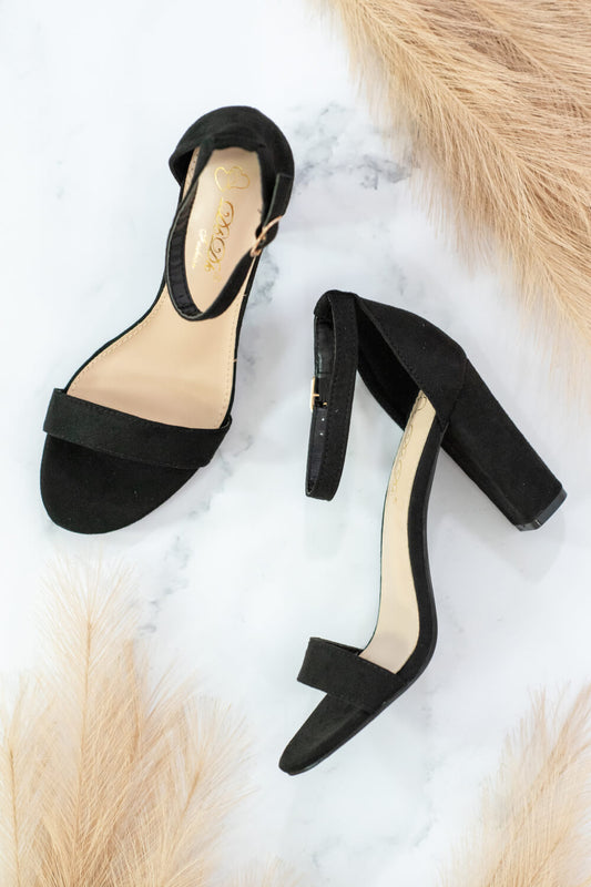 DDK New Heights Heeled Sandals in Black