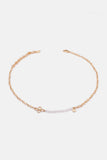 Decorative Twist Pearl 18K Gold-Plated Necklace