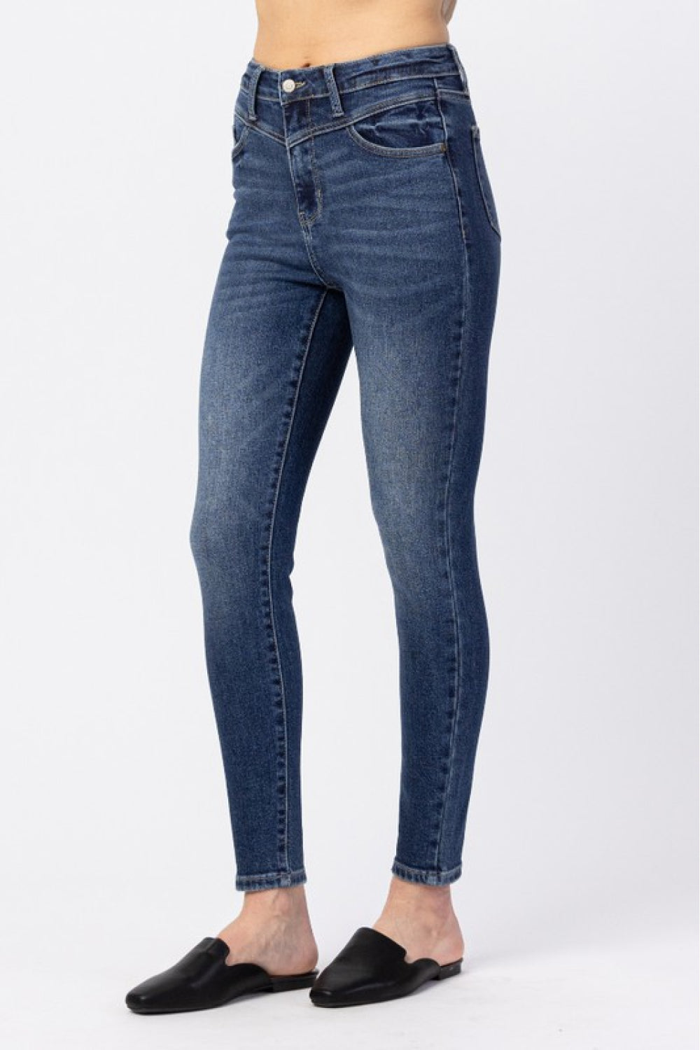 Judy Blue Full Size High-Rise Ankle-Length Jeans