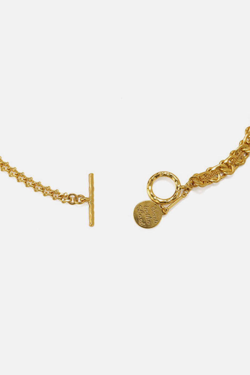 Triton's Treasure Necklace With Toggle Clasp