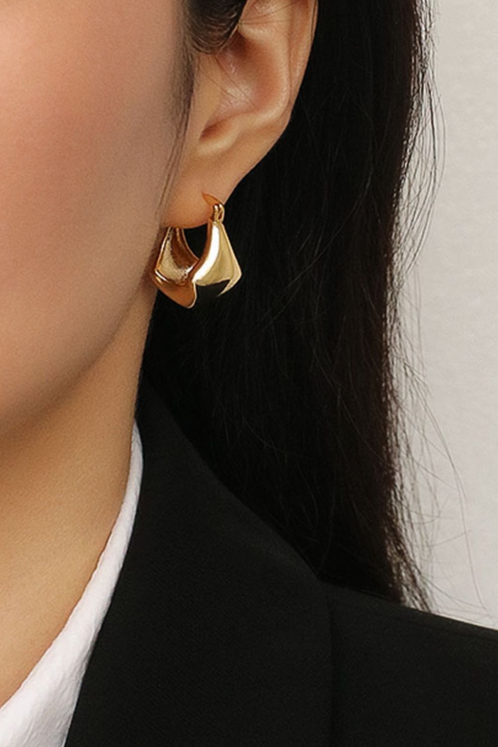 Timeless Tale Chunky Hoop Earrings