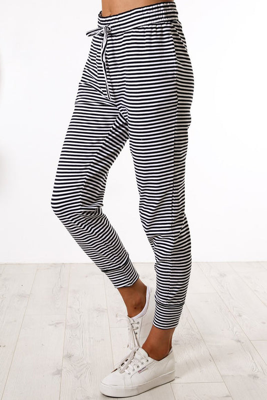 Striped Casual Joggers