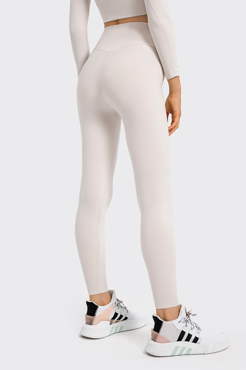 High Rise Crop Fitness Leggings