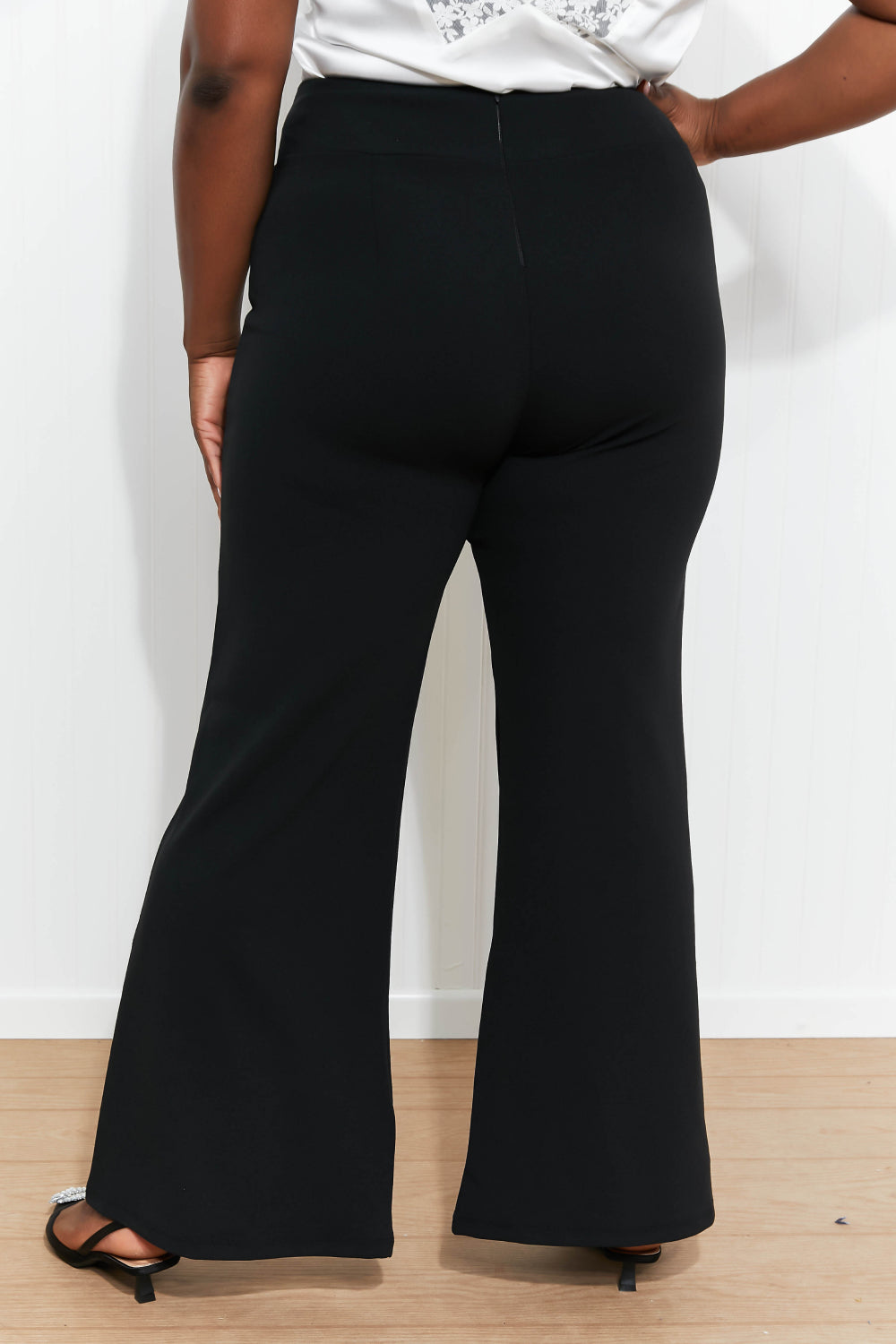 Zenana Insta Famous Full Size High Waist Wide Leg Pants