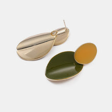 Load image into Gallery viewer, Hello Honey Two-Tone Layered Drop Earrings
