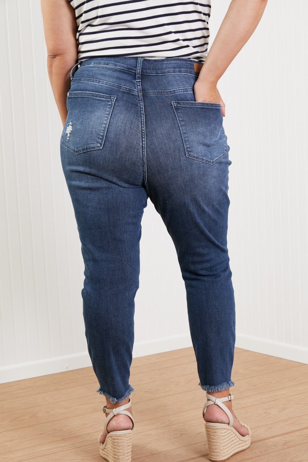 Judy Blue Hailey Full Size Tummy Control Skinny Jeans