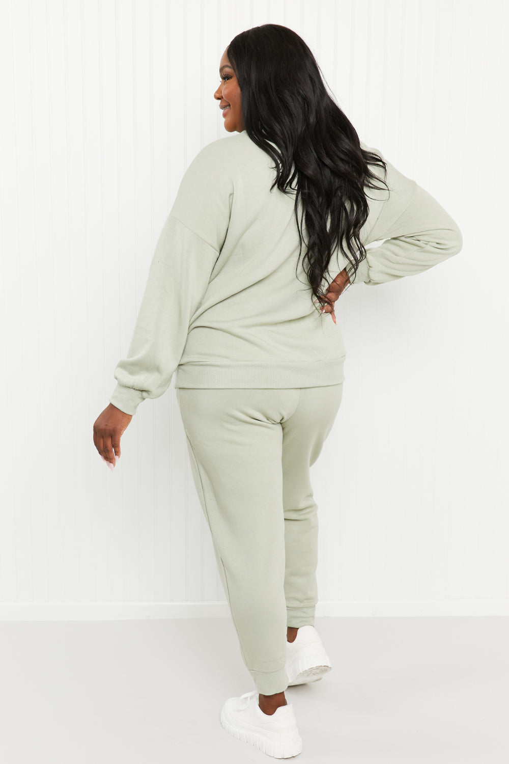 Zenana Full Size Dropped Shoulder Loungewear Set with Pockets