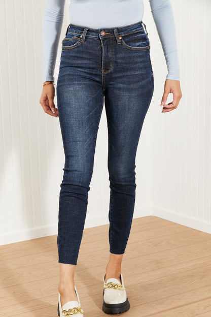 Judy Blue Esther Full Size Tummy Control Skinny Jeans