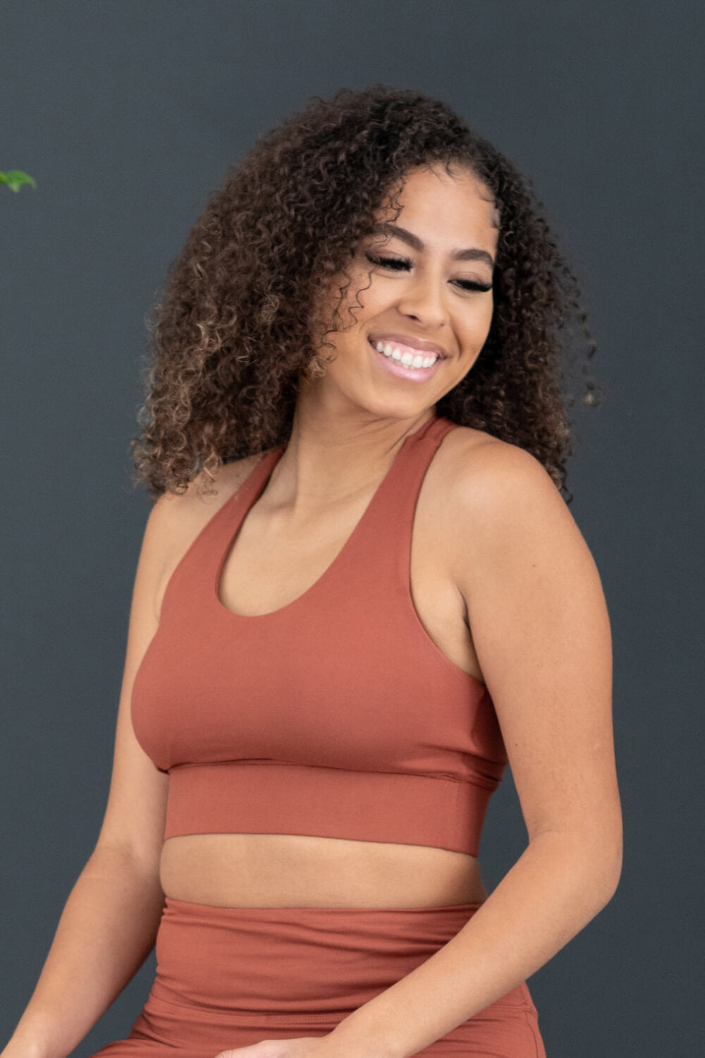 Rae Mode Nonstop Full Size Cutout Detail Sports Bra