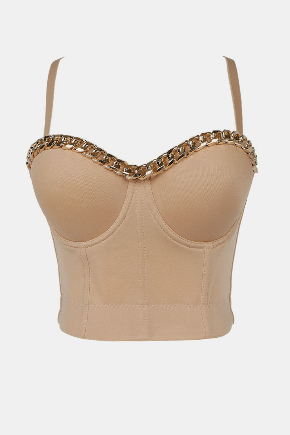 Chain Trim Bustier