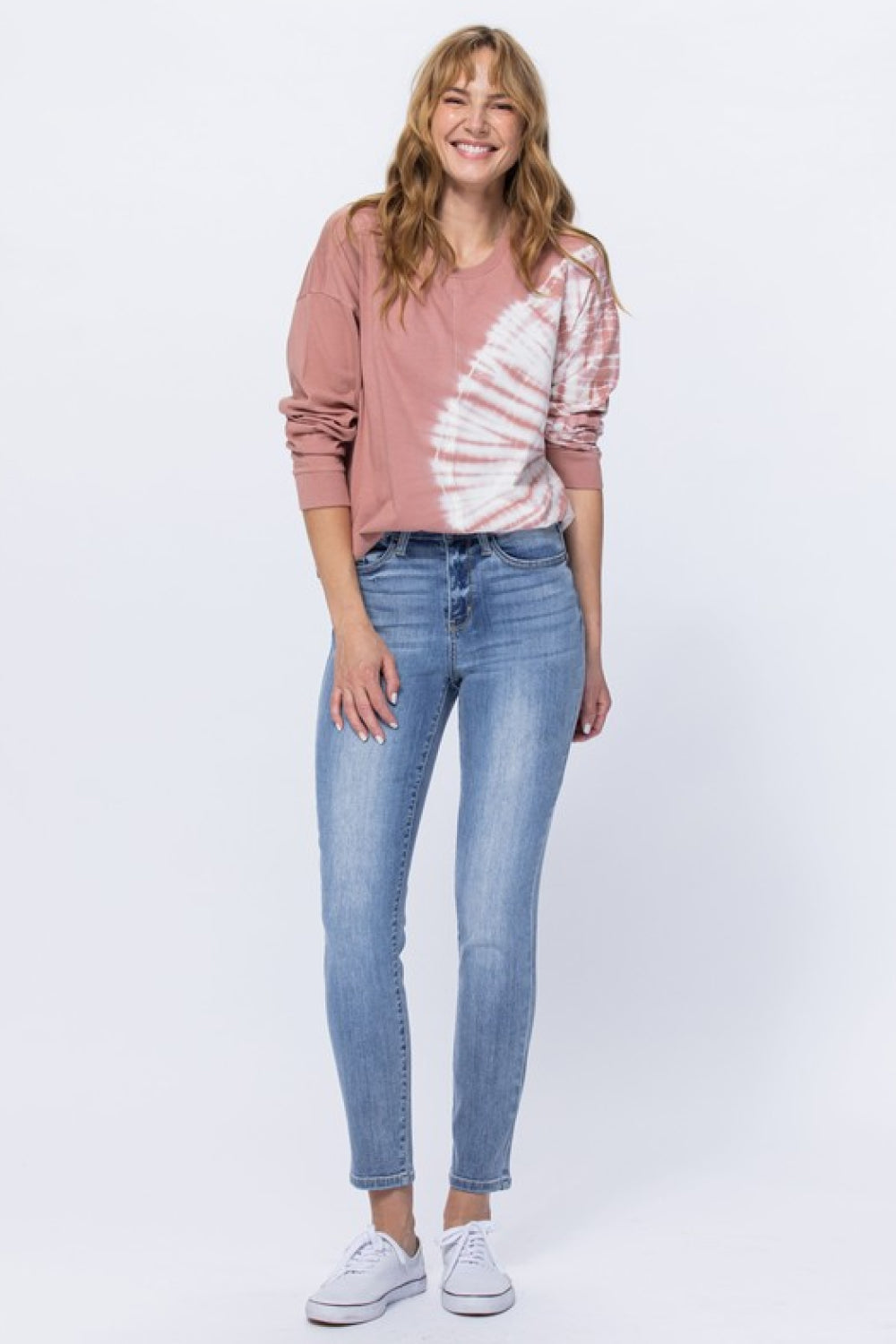 Judy Blue Full Size Ankle-Length Jeans with Pockets