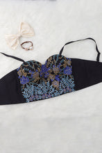 Load image into Gallery viewer, Beaded Floral Bustier
