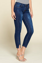 Load image into Gallery viewer, Ankle Studded Skinny Jeans
