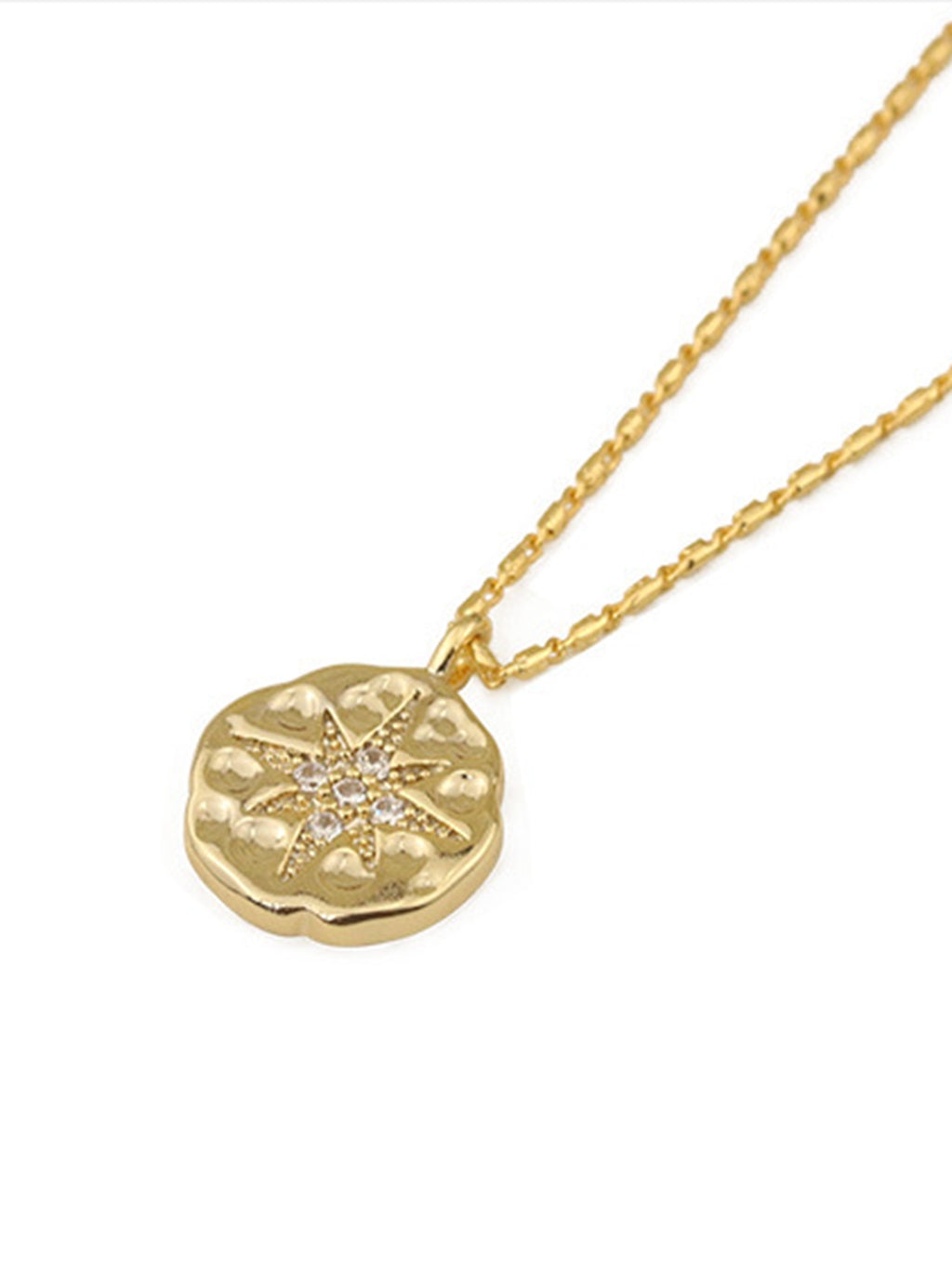 18K Gold Plated Pendant Necklace