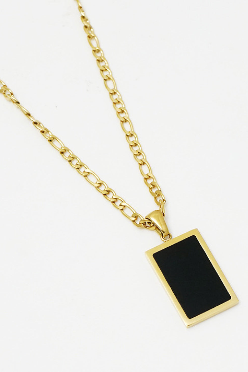 Rectangle Pendant Necklace