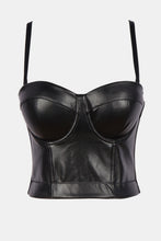 Load image into Gallery viewer, Faux Leather Bustier
