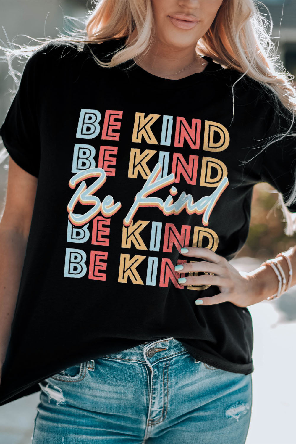 BE KIND Graphic Short Sleeve Tee