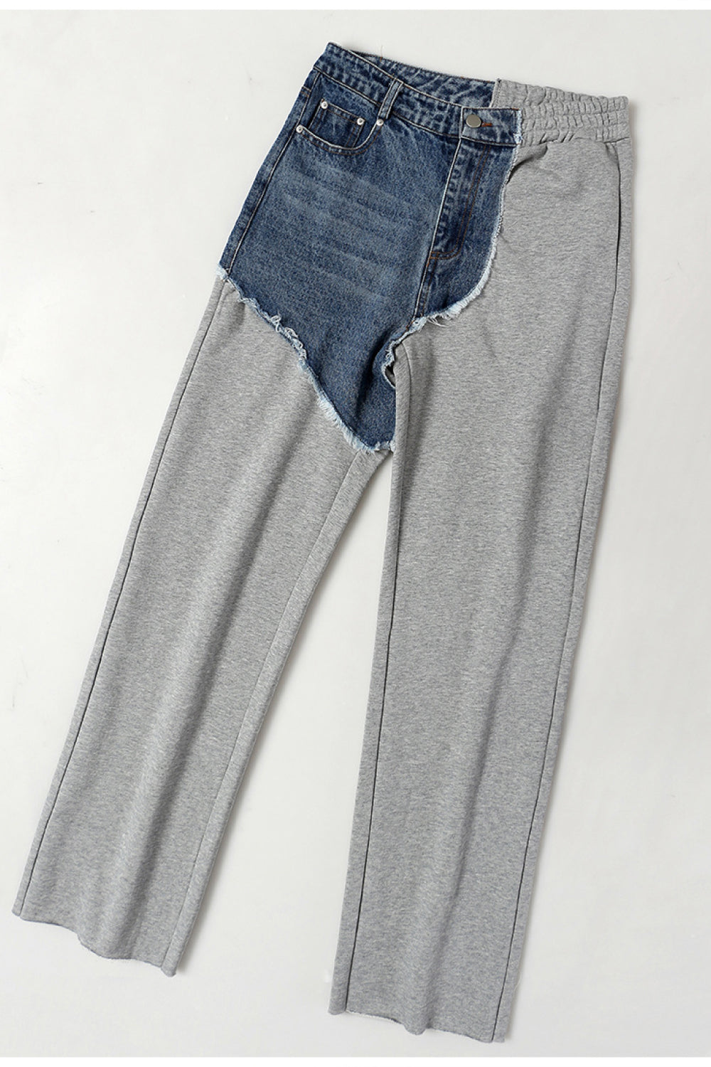 GAWQO Two-Tone Denim Lounge Pants