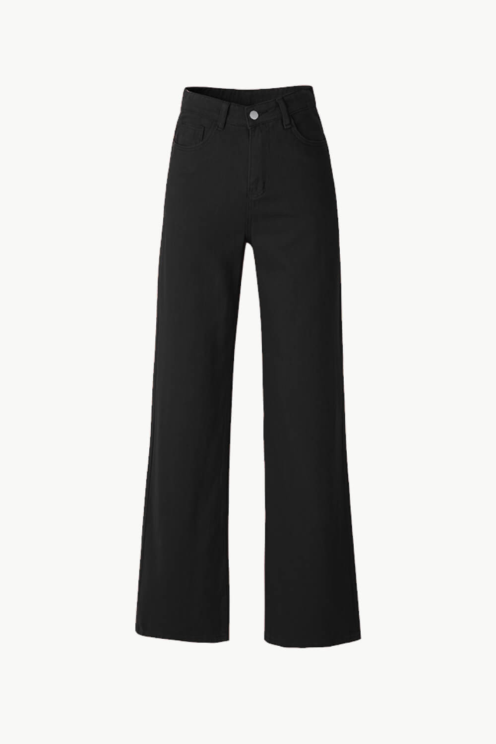 High-Waisted Wide Leg Jeans