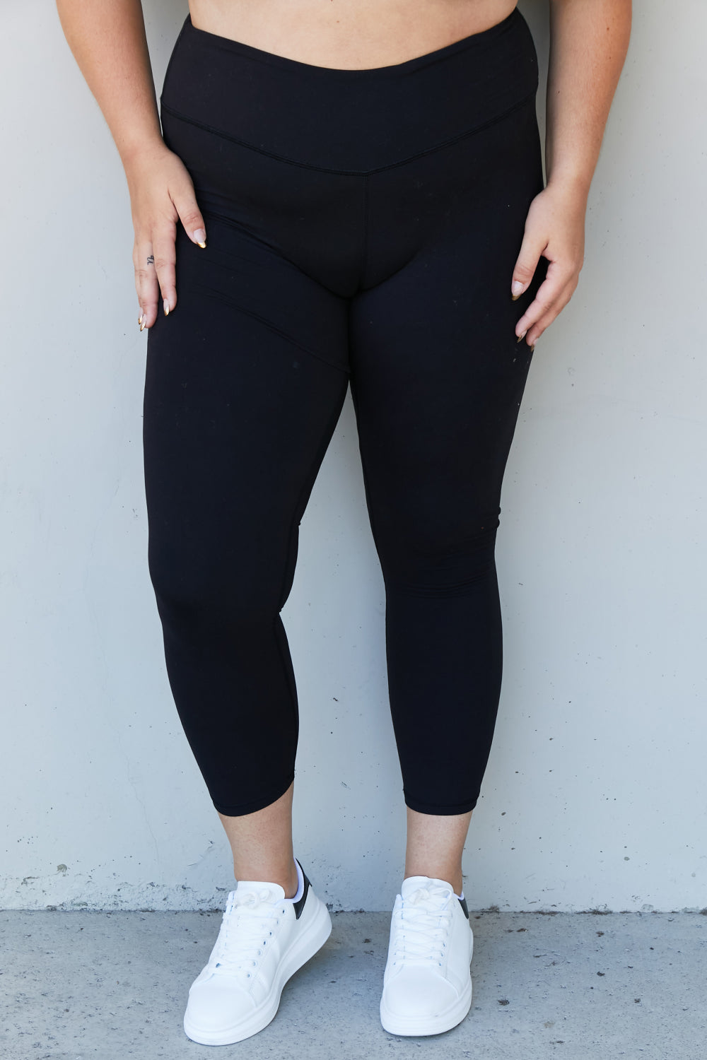 Rae Mode Time Out Full Size Microfiber Leggings