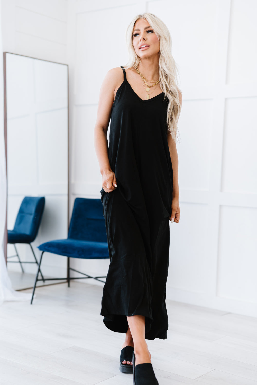 Zenana Beach Vibes Full Size Cami Maxi Dress