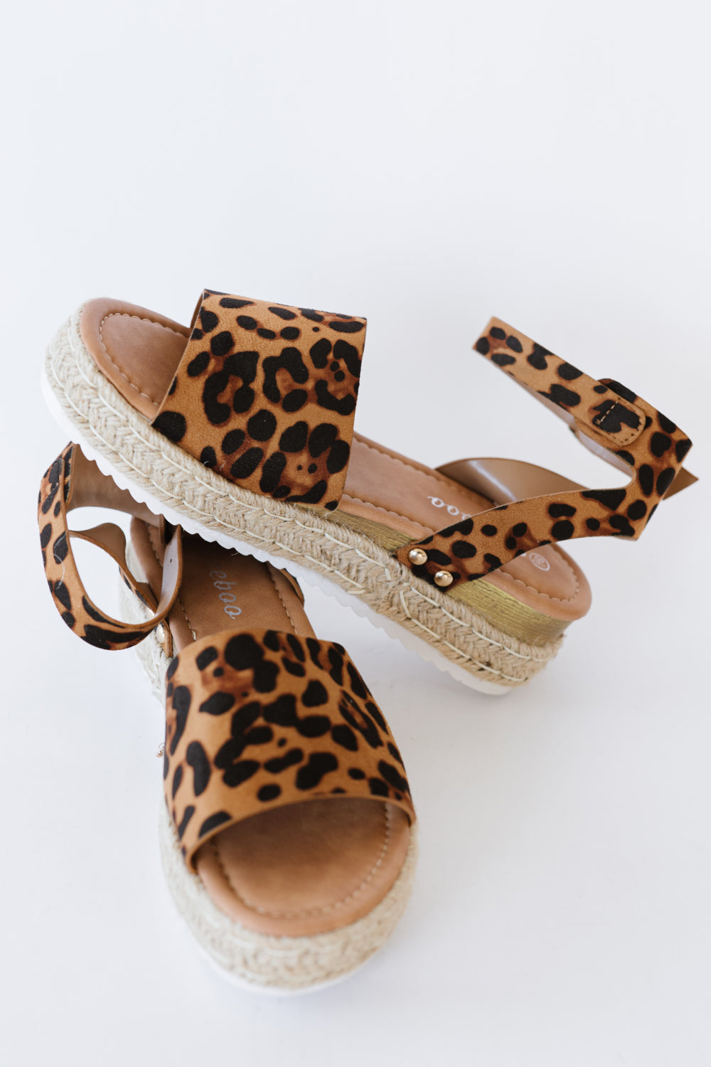 WeeBoo Every Step Espadrille Platform Sandal in Leopard