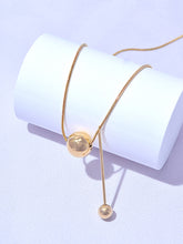 Load image into Gallery viewer, Icing On The Cake Ball Drop Necklace
