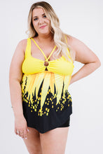 Load image into Gallery viewer, Plus Size Ring Detail Two-Piece Swimsuit
