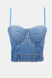 Denim Bustier