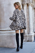 Load image into Gallery viewer, Leopard Longline Cardigan with Pockets
