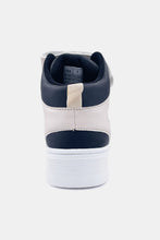 Load image into Gallery viewer, Berness Color Block High Top Lace-Up Sneakers in Beige
